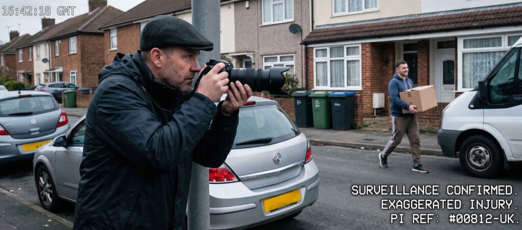 Surveillance Confirmed an Exaggerated Injury Claim
