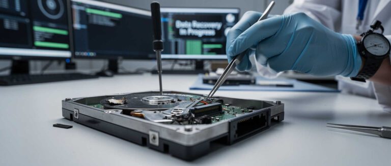 Recovering Important Data From a Damaged Device